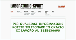 Desktop Screenshot of laboratoriosport.com